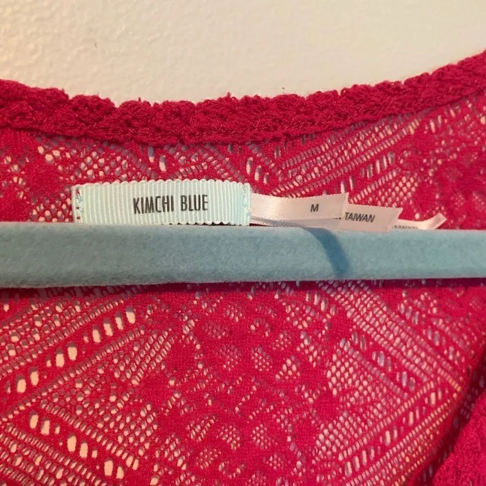 Kimchi Blue Lace Patterned Shirt - Picture 2 of 4